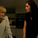 Glenn Close and Rose Byrne, in a rare moment of peace on Damages (Photo: DirecTV)